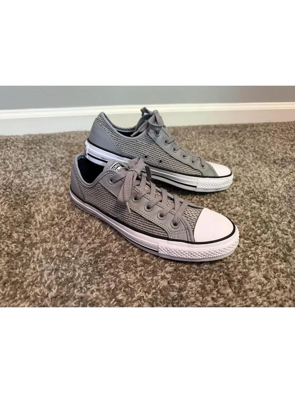 New Converse Overlay Knit Sneakers Unisex 8/10 - Picture 1 of 7